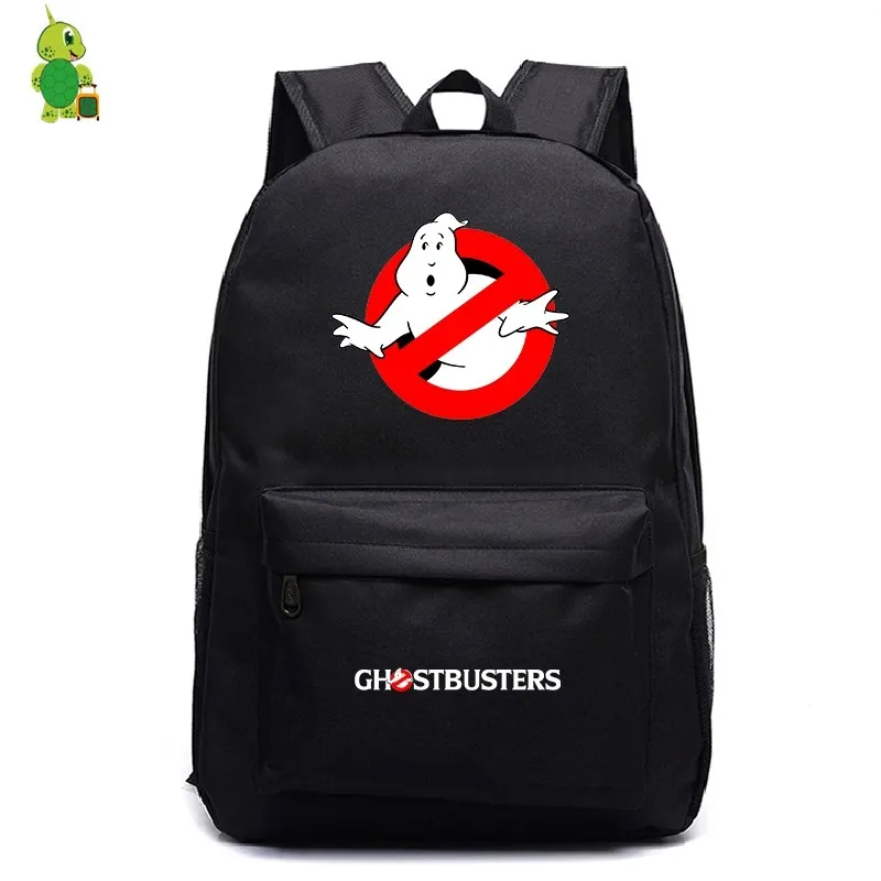 Мультяшный рюкзак Ghostbuster школьные сумки для подростков девочек мальчиков
