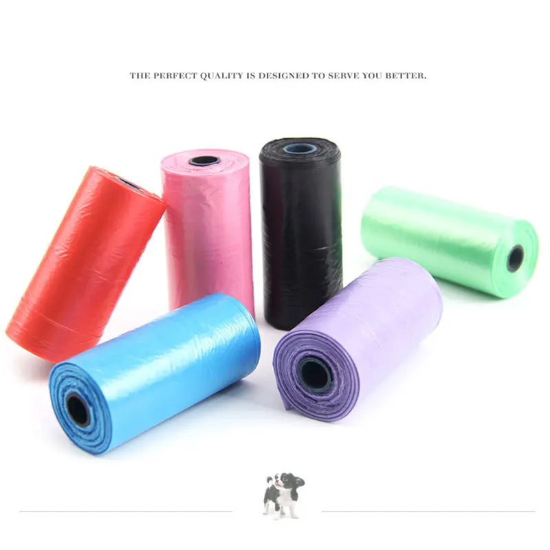 Рулон/20 шт отходов открытый мешок для сбора мусора от домашних животных 1 рулон/20
