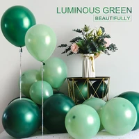 bean green balloons ink green balloons 102030pcs 10inch wedding decorations eventparty supplies helium balloon arch globos