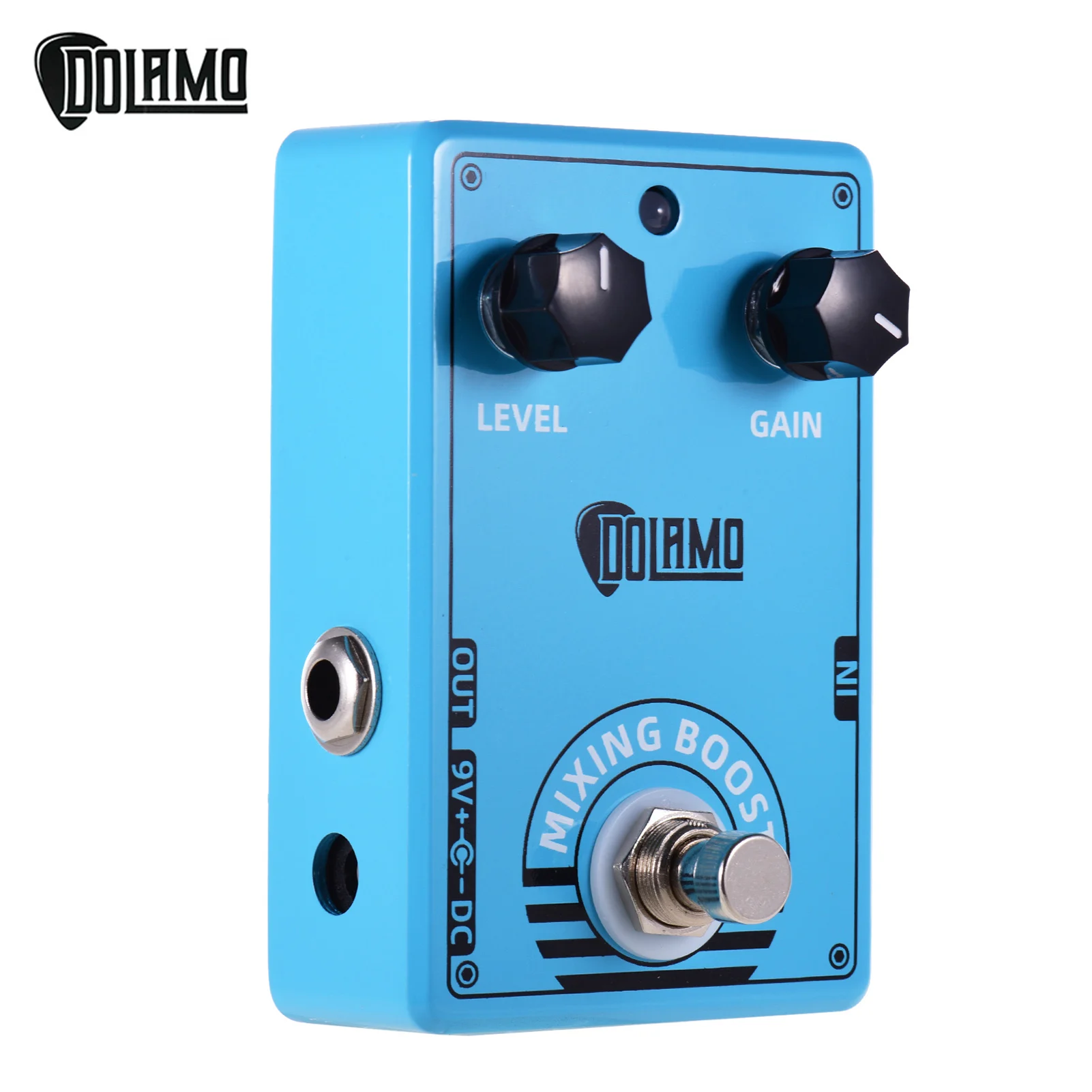 

Dolamo D-10, эффектная педаль для гитары с регулировкой уровня усиления и истинным обходным дизайном для электрогитары