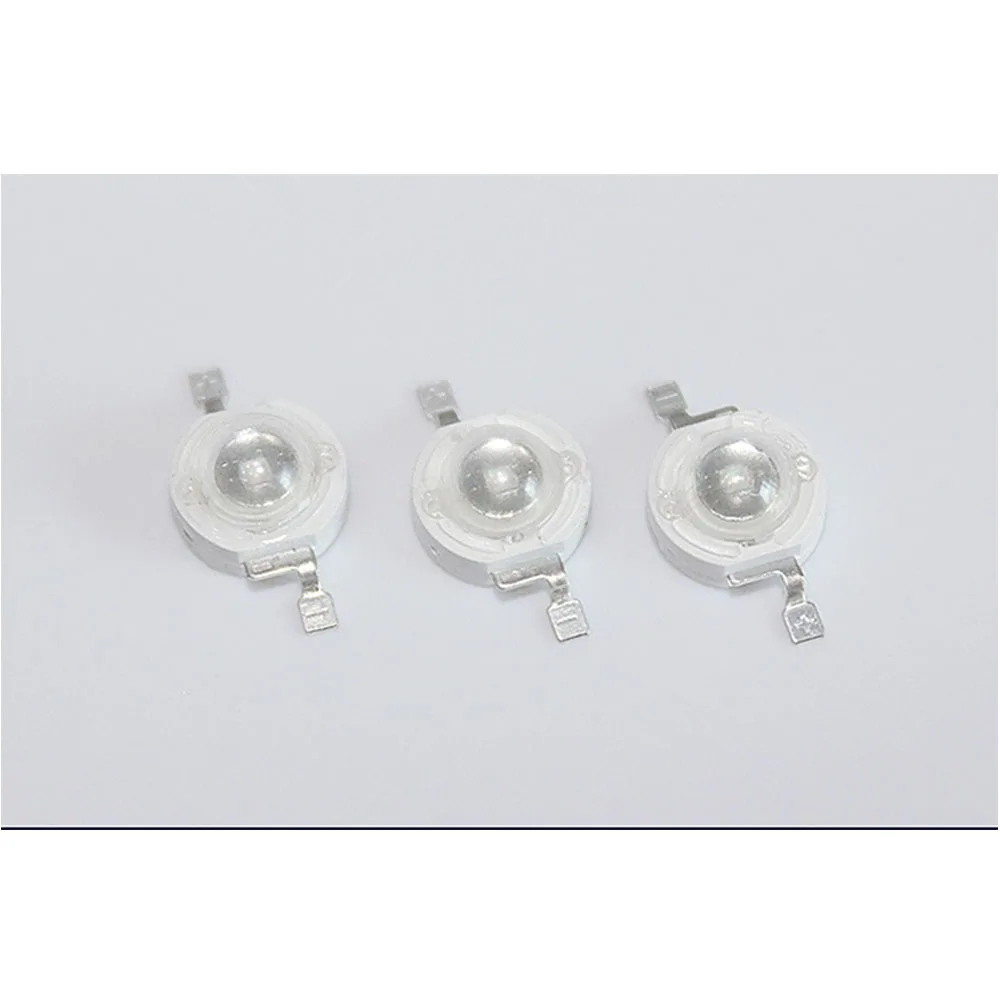 Высокая мощность 1 Вт красный/синий/зеленый/оранжевый 100 шт много 30 мил медный