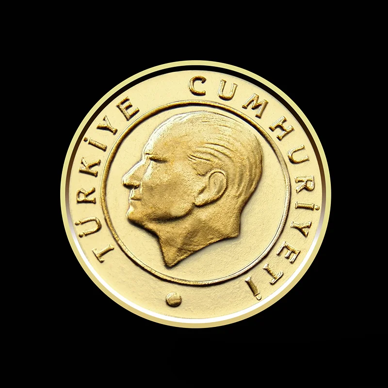 16 5 мм Турция 100% настоящая памятная монета оригинальная коллекция|Безвалютные