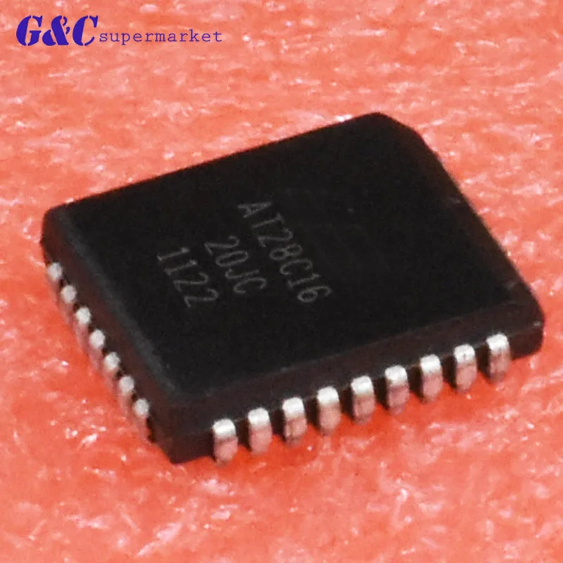 1/5 шт AT28C16-20JC инкапсуляции: PLCC x8 EEPROM 32 контакта diy Электроника | Электронные