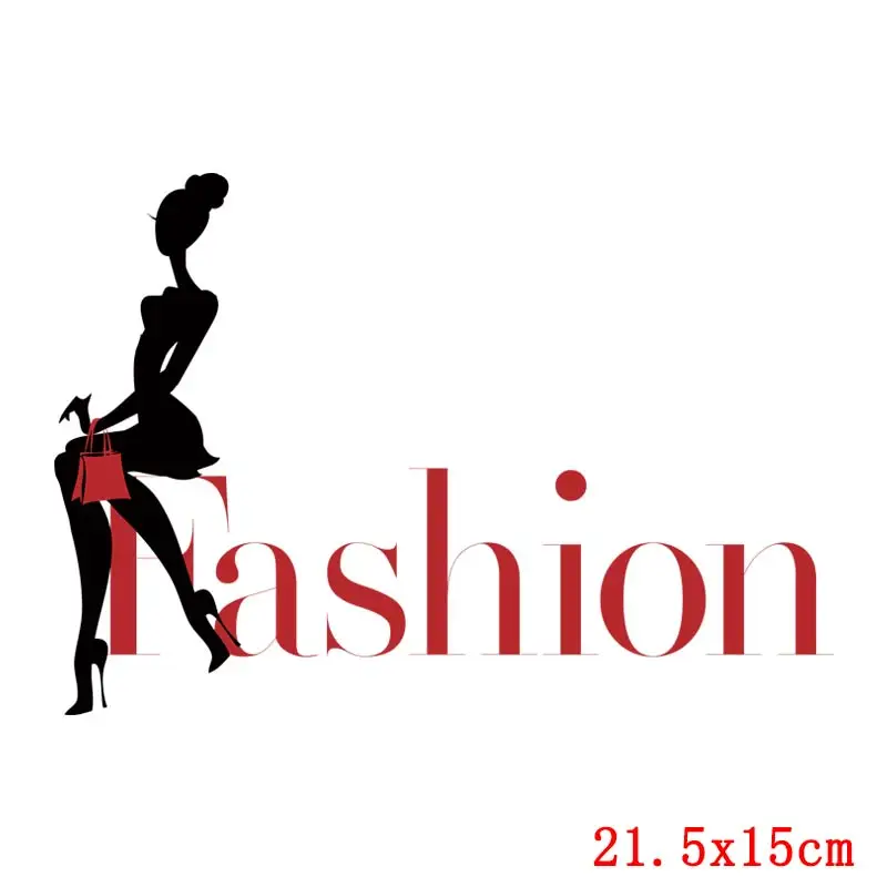 Модные термонаклейки для одежды парфюмерные флаконы термотрансферные наклейки