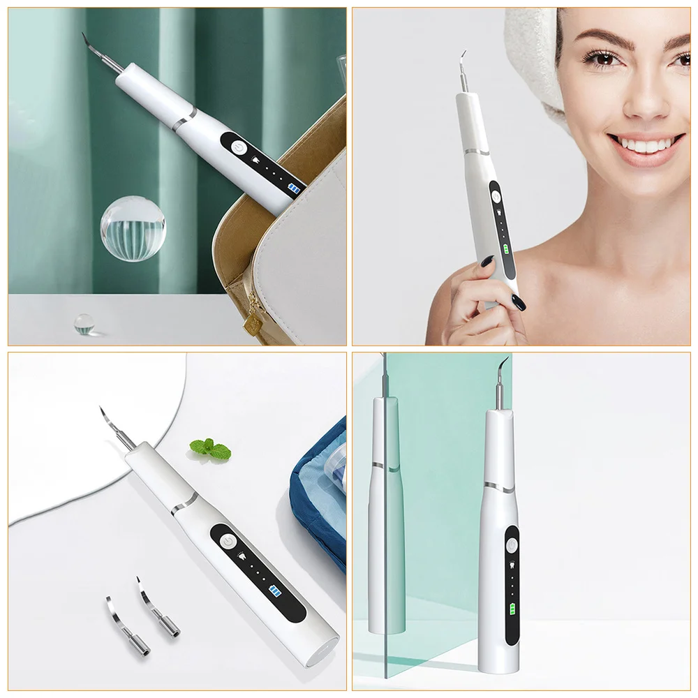 

1 Set Electric Scaler Calculus Remover USB Charging Oral Irrigator