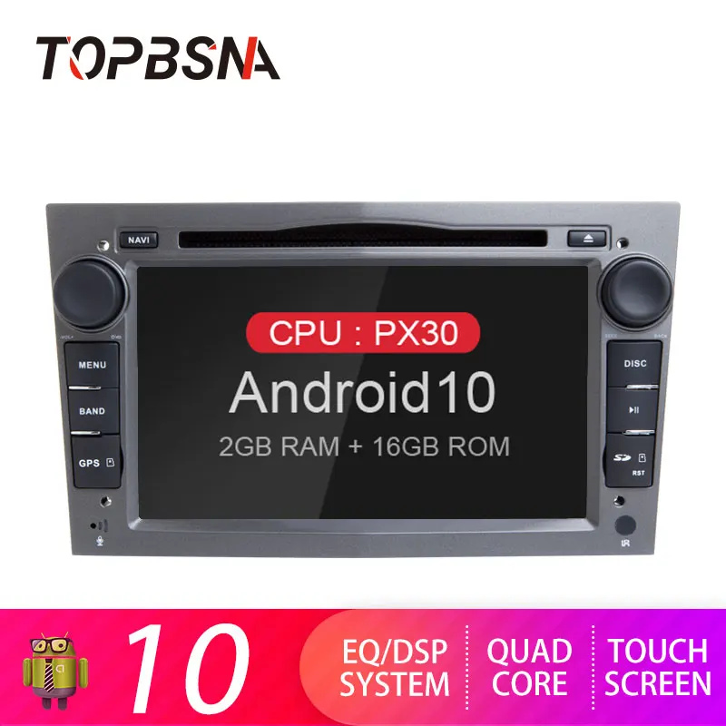 TOPBSNA Android 10 2 Din автомобильный DVD плеер для OPEL ASTRA/Zafira/Combo/Corsa/Antara/Vivaro GPS Navi Стерео авто