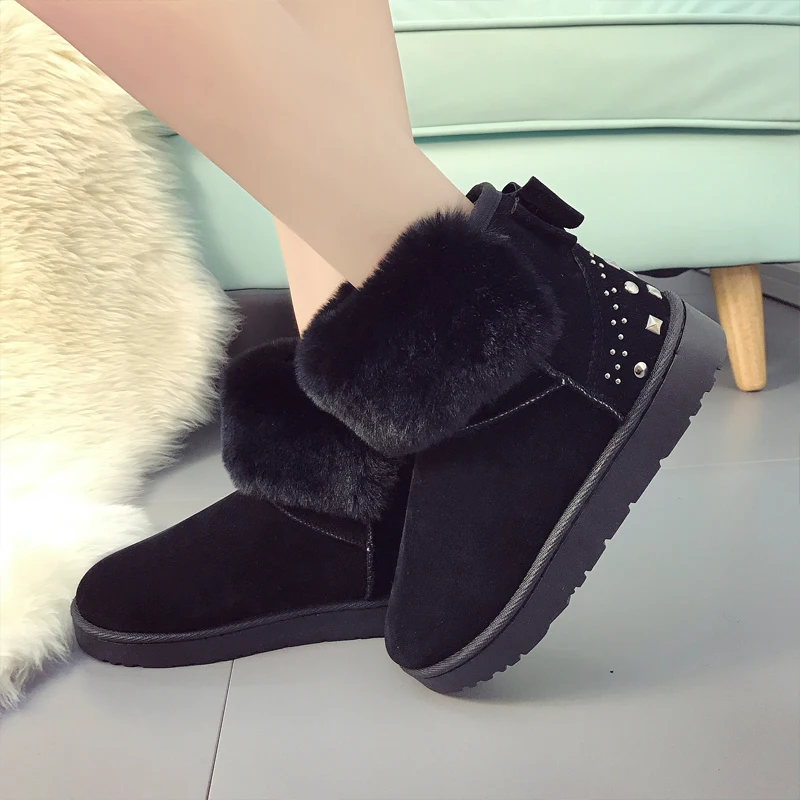 FEVRAL/Новинка 2020 года Сезон осень-зима Женские ботинки Высококачественные