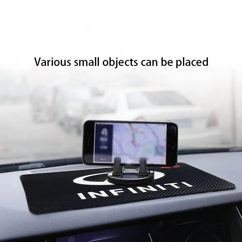 

Car supplies Infiniti-logo anti-slip mat PVC car mat, anti-squatting mat, high temperature resistance without leaving traces