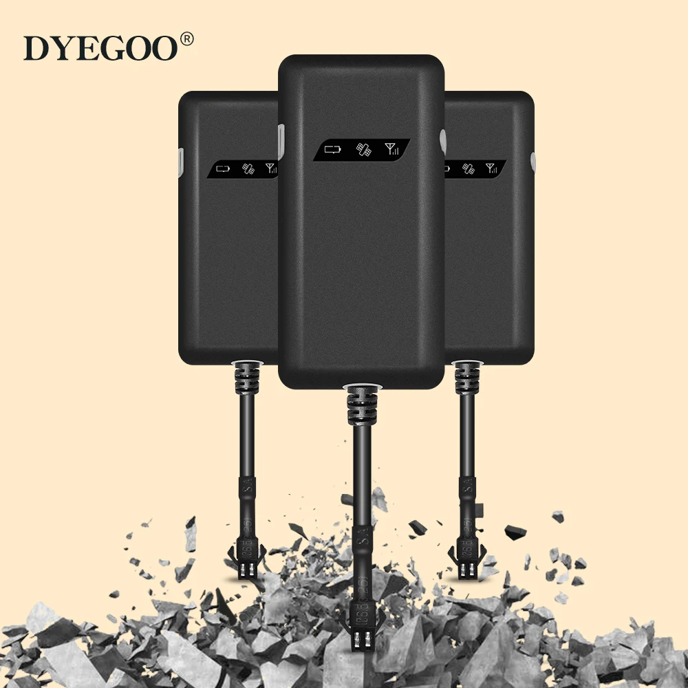 DYEGOO мотоцикл автомобиль GPS GSM отслеживающее устройство GT02A с MTK Ublox чип