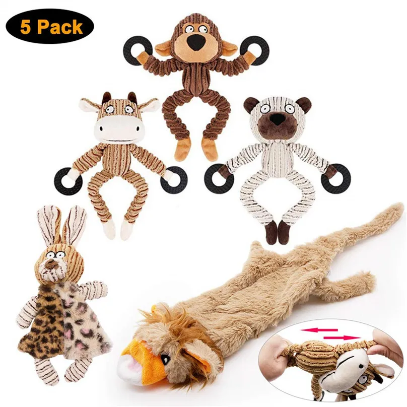 5 шт. игрушка для домашних животных собака скрипучий жевательные игрушки Прочный