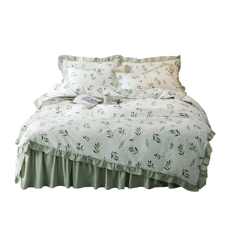 Комплект постельного белья из 100% хлопка 4 шт. классные хлопковые покрывала без