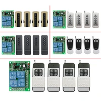 1000m long range smart multiple dc 12v 24v 10a 4ch 4 ch wireless relay rf remote control switch receivertransmitter