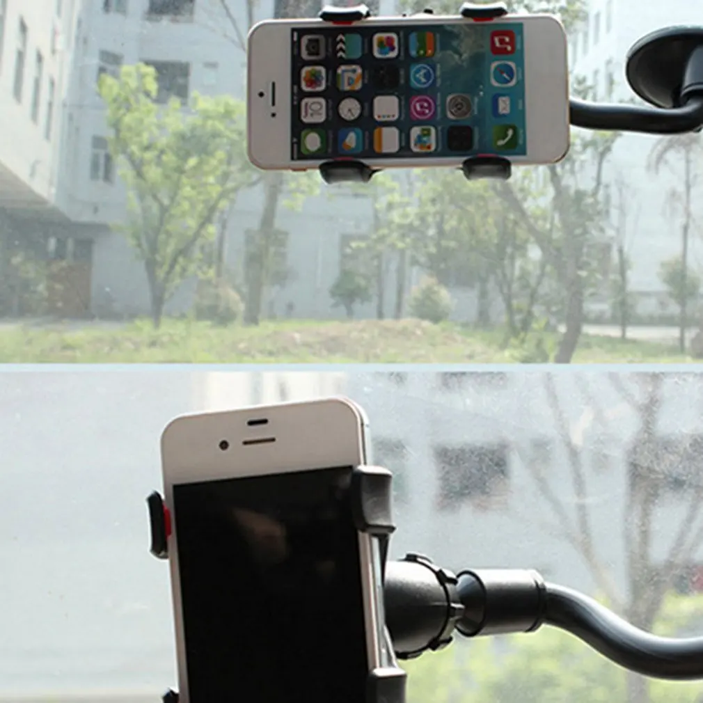 Автомобильный держатель для телефона с поворотной присоской на 360 градусов