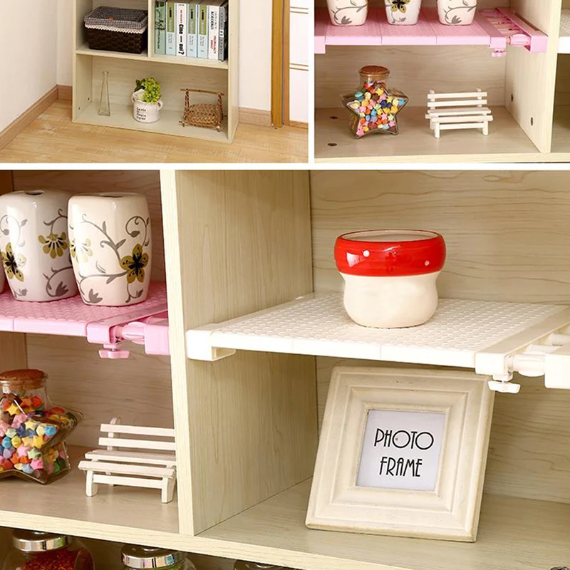 Регулируемый Многофункциональный шкаф выдвижной держатель для хранения шкафы