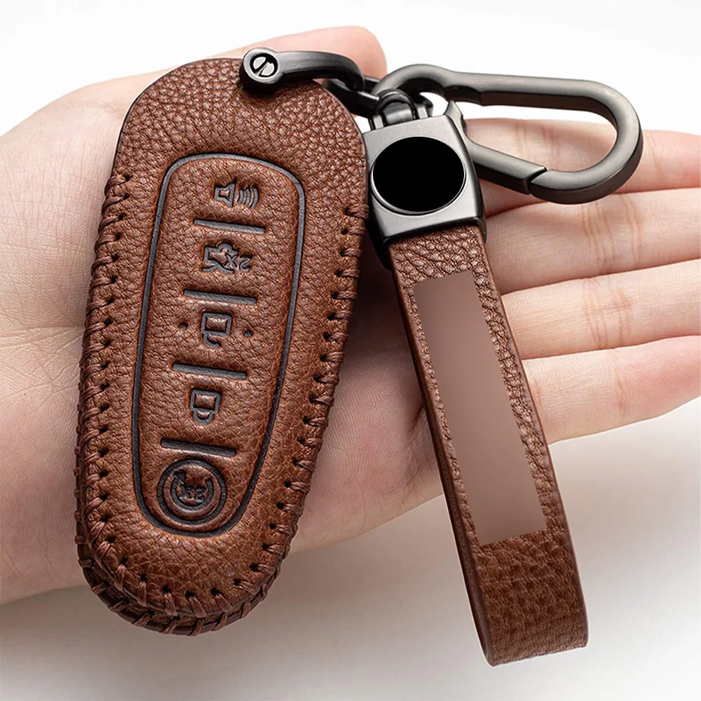 Кожаный смарт-чехол для дистанционного управления автомобилем Lincoln MKX 2011 2012 2013 2014