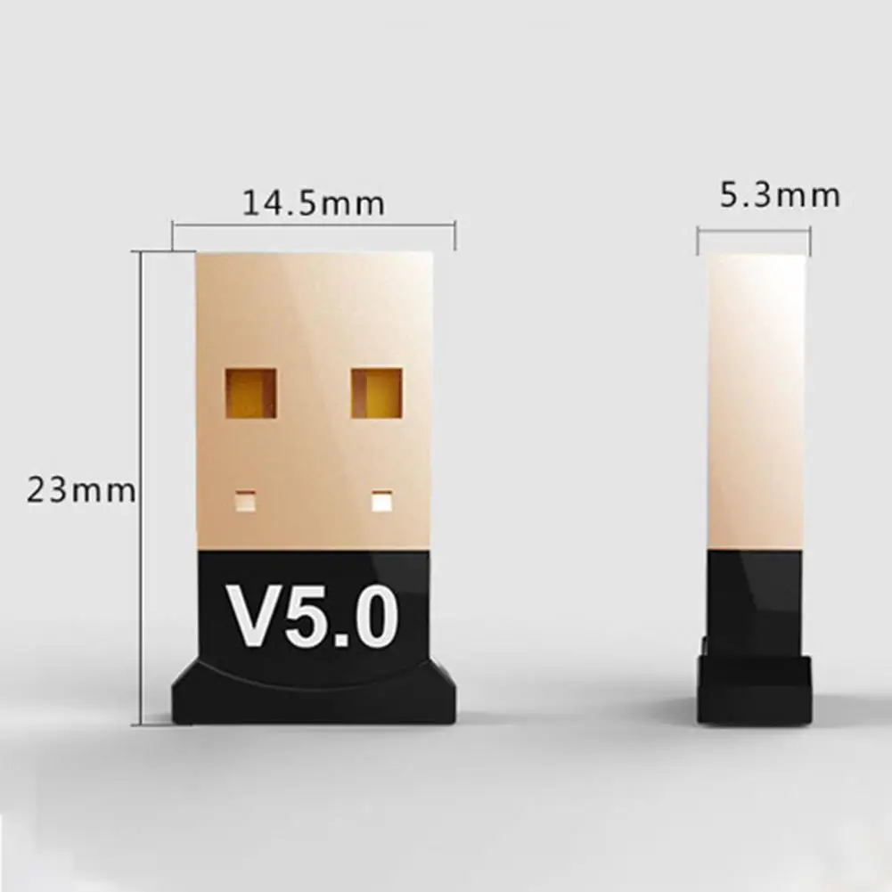 

USB Bluetooth 5.0 Adapter Transmitter Bluetooth Receiver Audio Bluetooth Wireless USB Adapter for Computer PC Laptop