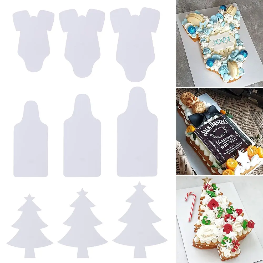 

Bowknot Crown Bakeware Cake Decorating Fondant Mould Cake Mold Xmas Tree Cake Stencil