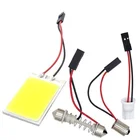 Автомобильная светодиодная лампа T10 C5W Cob 18, 24, 36, 48SMD, белая парковочная лампа, панель для чтения в салоне автомобиля, супер яркая гирлянда, Освещение номерного знака