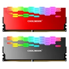 COOLMOON RA-2 теплоотвод ОЗУ кулер охлаждения памяти жилет теплоотвод и синхронизации ARGB мигающий теплоотвод для настольного компьютера