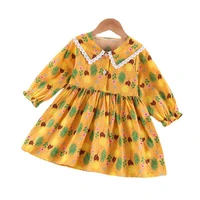 new kids lace clothes spring baby girls cotton clothes children fashion cute dress summer toddler casual costume infant clothing