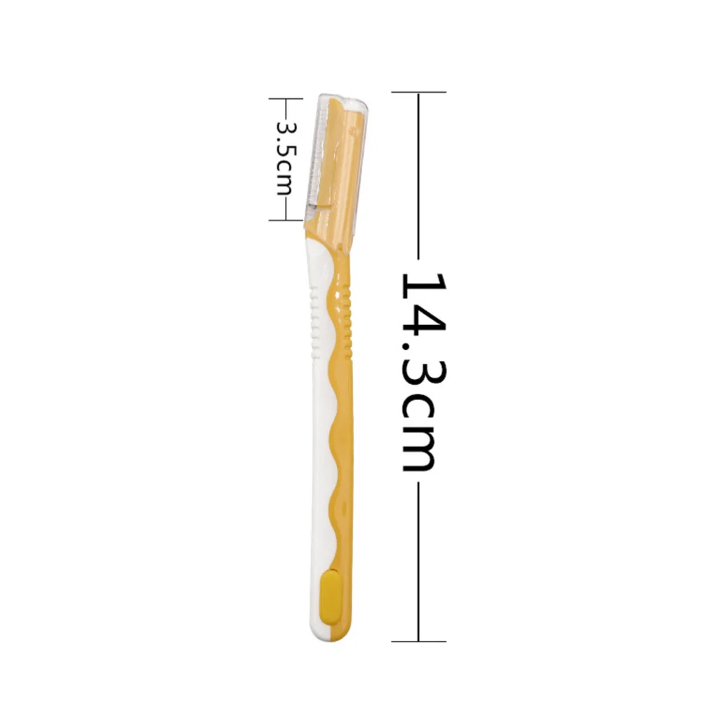 

6pcs Trimmer Portable Stainless Steel Razor Shaper Grooming Shavers with Protective Cap for Ladies and Gir