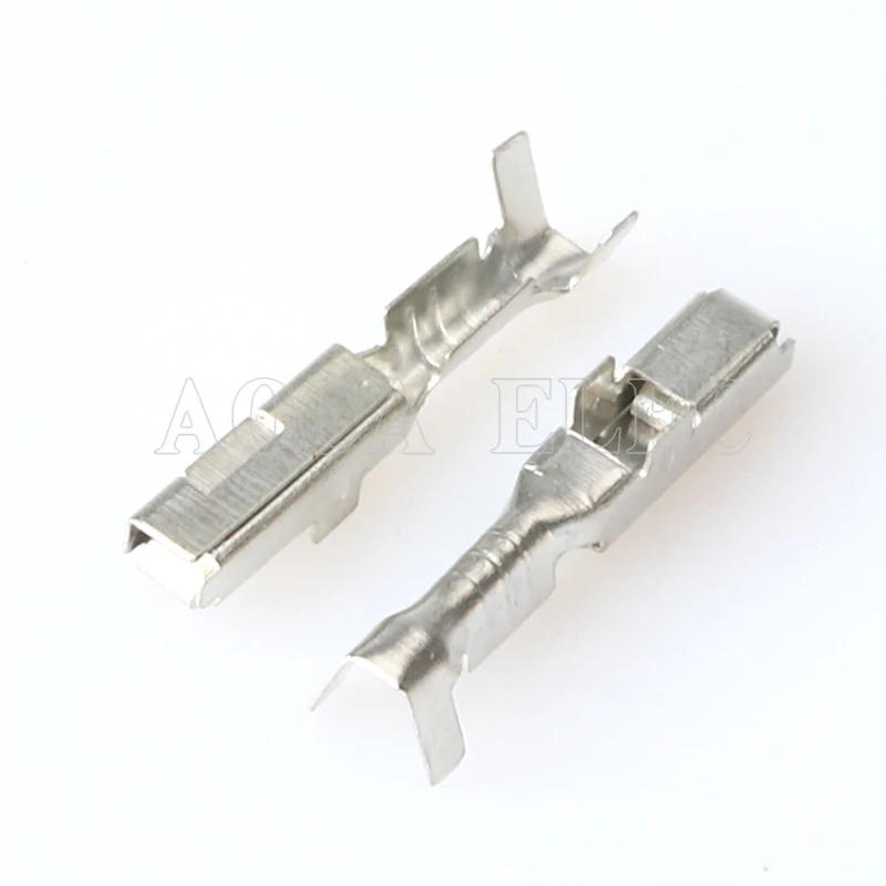 100PCS terminal Male female wire connector Plugs socket Fuse box Wire harness Soft Jacket DJ621-2.2A | Обустройство дома