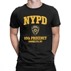 Футболка Brooklyn Nine тенниска для ТВ фанатов Мужская футболка 99th Precinct Brooklyn NY 99 хлопковая футболка подарок на день отца футболки летние топы