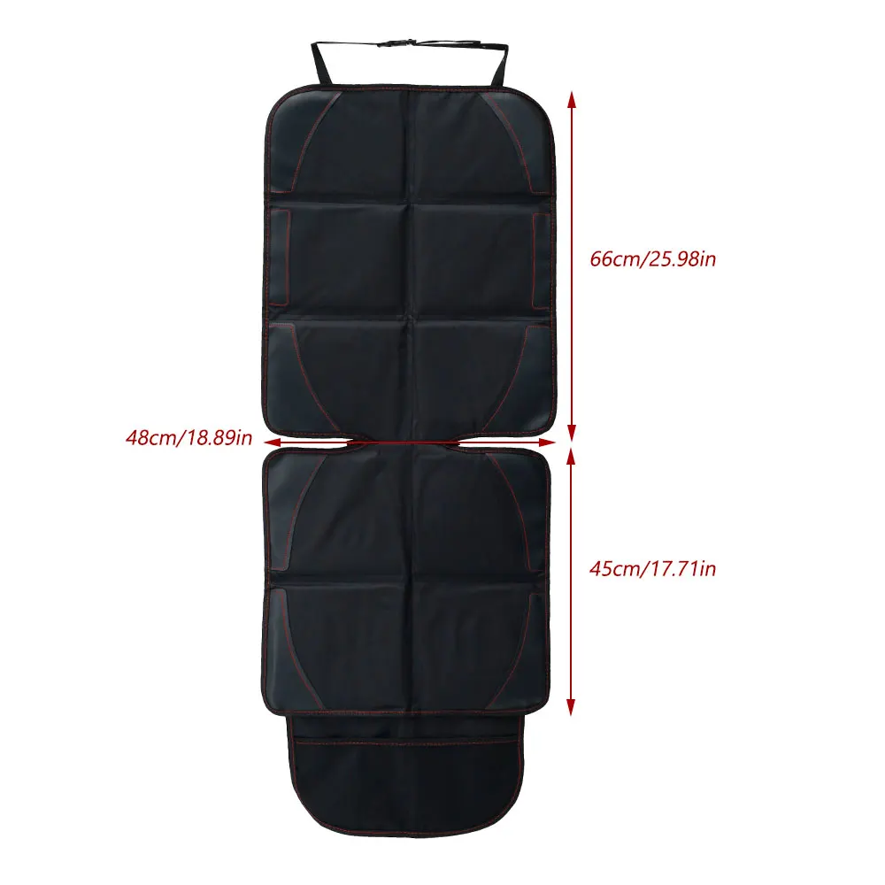 

2Pcs Car Seat Protection cover Mats Pads Child Baby Auto Seat Protector Cushion Oxford PU Leather For Baby Kids