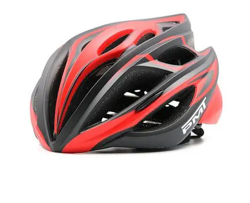 black red PMT дорожный велосипедный шлем, велосипедный шлем для мужчин, горный велосипед, шлем для женщин, 23 отверстия, Сверхлегкий, 245 г, M, L - Цвет: black red