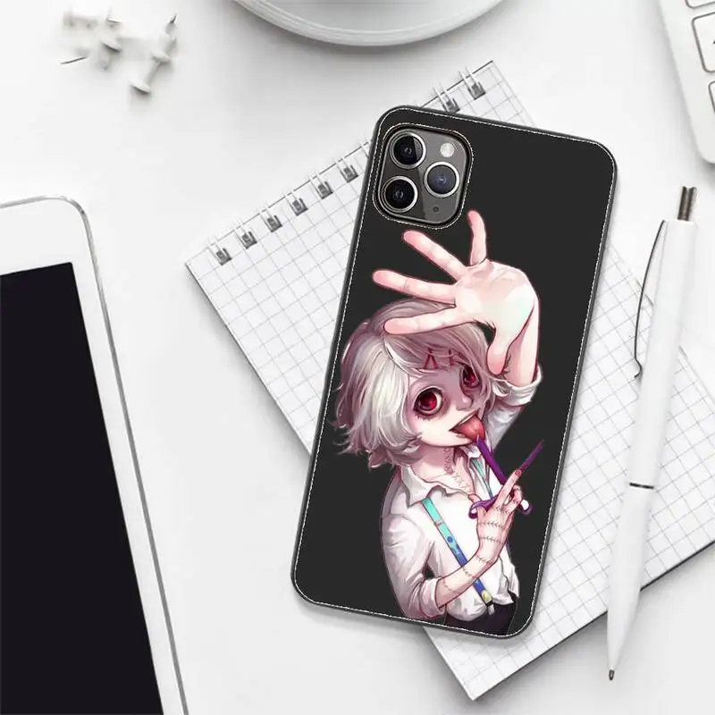 

anime JUUZOU SUZUYA Tokyo Ghouls Phone Case for iPhone 7 8 11 12 Pro X XS XR Samsung A S 6 7 9plus 10plus 21s 71