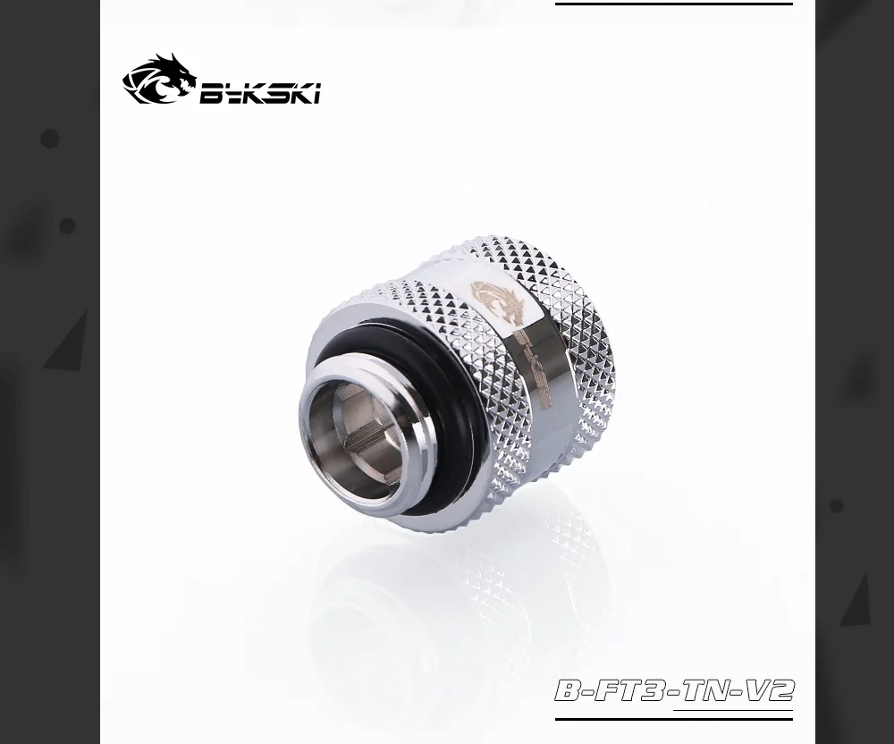 Bykski B-FT3-TN-V2, 3/" ID* 1/2" OD 10x13 мм Мягкая трубка фитинги, G1/" фитинг для мягких труб