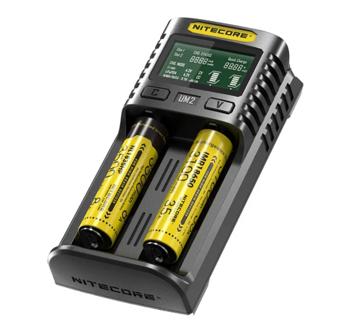 Nitecore NITECORE UM4 UM2 многофункциональный четыре слота Быстрая зарядка поставляется с ремонтом активации USB зарядное устройство