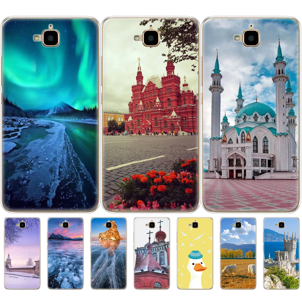 

Case for Huawei Honor 4C Pro 4C Pro Cover Soft silicon Back Case for Huawei Y6 Pro 2015 TIT-L01 TIT-TL00 phone bags back cover