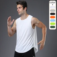 7 color summer fitness breathable running sports sleeveless waistcoat loose vest mens casual training basketball sports shirt