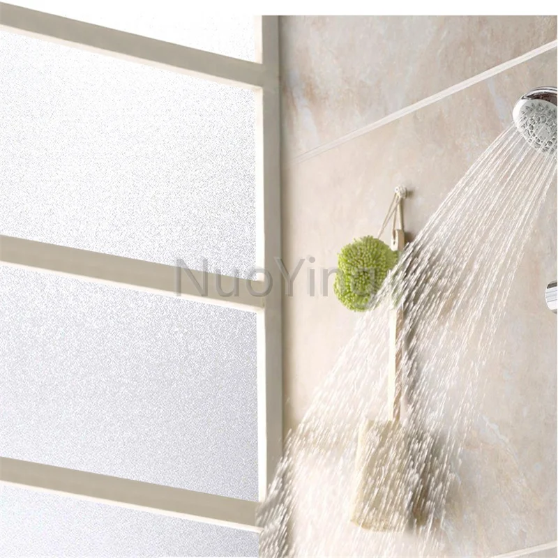 

Privacy Film Bedroom Bathroom Decoration Stickers Home Decoration Opaque Windows Waterproof Self-adhesive Film Frosted Glass
