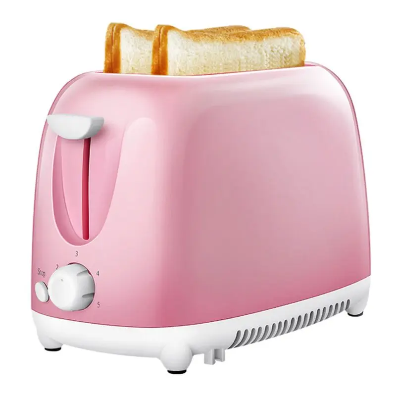 

2 Slices Stainless Steel Automatic Toaster Quick Heating Bread Breakfast Maker