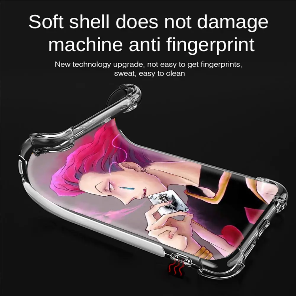 

Hisoka Hunter X Anime Airbag phone Case for Samsung Galaxy M51 M31s M31 M21 A51 A21s A50 A31 A41 S20 A20e A02s A12 Cover