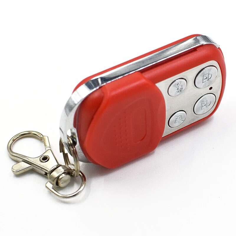

433.92MHz Rolling Code Garage Door Copy Cloning 4-Channel Remote Control Key Fob