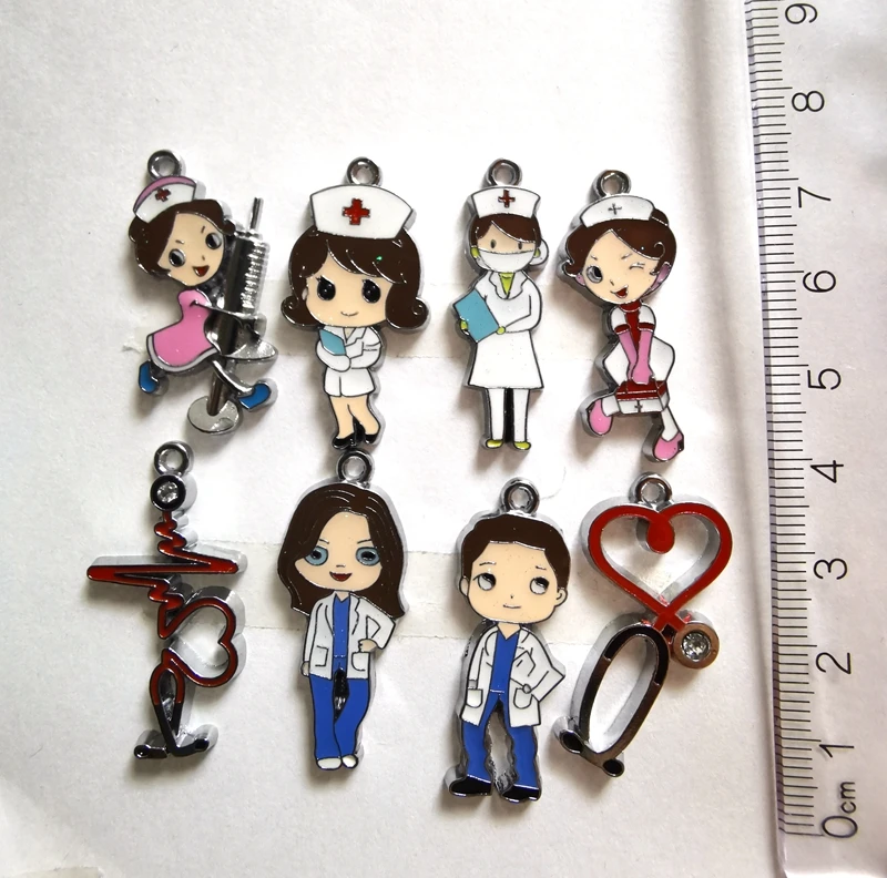 NEW 200 pcs Doctor nurse Charms Pendants Jewelry Making | Украшения и аксессуары