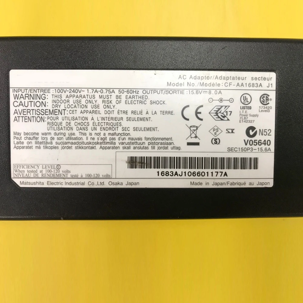 Адаптер переменного тока для PANASONIC TOUGHBOOK CF-AA5803A CF-AA1683A 15 6 в 8А | Компьютеры и офис