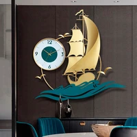 wall clock living room creative trend personalized fashion atmosphere simple modern iron decorative art wall clock