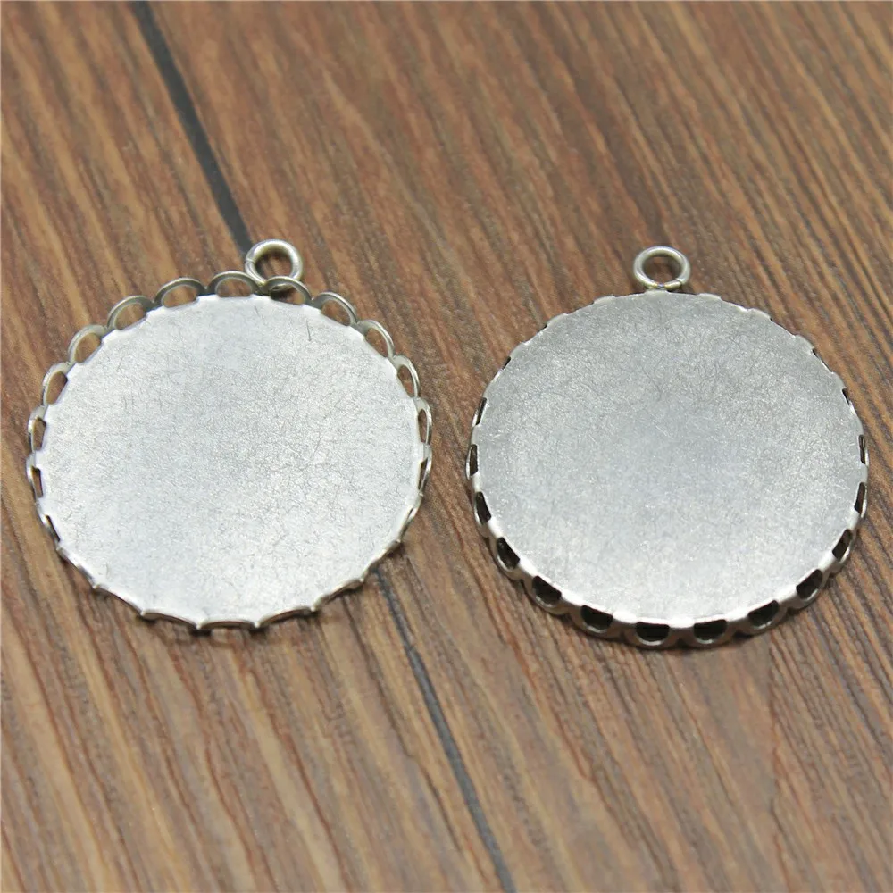 

diy charms for jewelry making pendant 12mm Round pendant base 10pcs