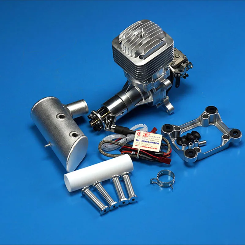 Бренд DLE 85 85CC газовый двигатель для радиоуправляемого самолета горячая