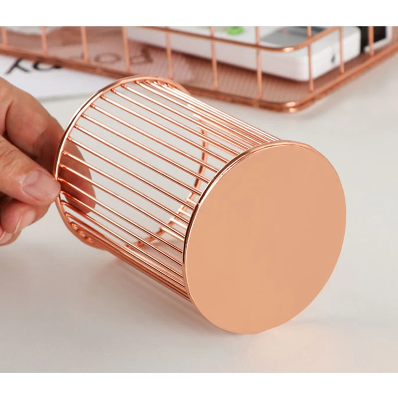 Золотой розовый металлический держатель ручки INS светильник роскошный