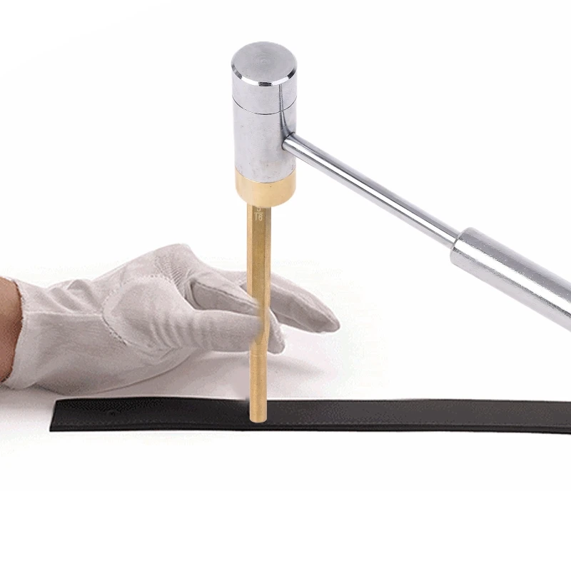 8pcs Brass Punch with Hammer Bench Block Repair Tools Kit for Gunsmithing Armorers Watch Jewelry Crafts | Дом и сад