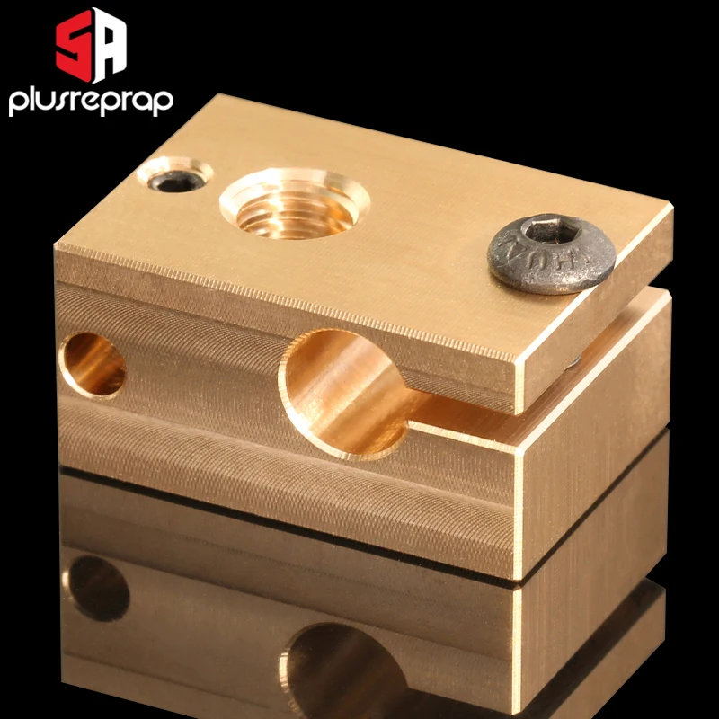 Медный латунный нагревательный блок для 3D принтера V6 J-head Hotend насадки подходят