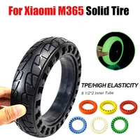 new electric scooter noctilucous rubber tire 8 122 solid tire shock absorber tyre suit for xiaomi m365pro electric scooter