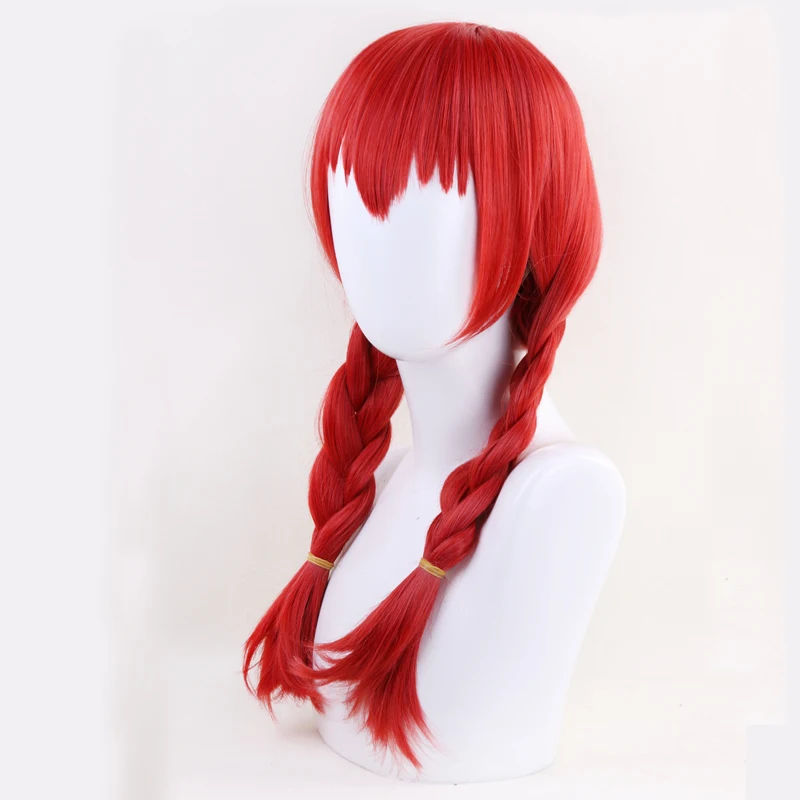 Смесь S Miu Амано косы красные короткие термостойкие синтетические волосы Косплэй