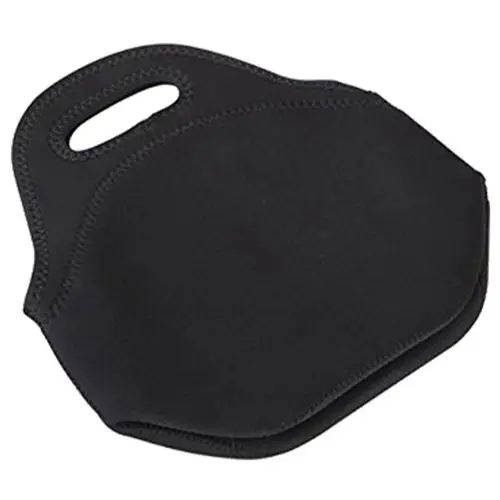 Mini Rubber Lunch Bag Bags Thermal Cooler Tote Black | Багаж и сумки
