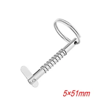 5mm marine grade 316 stainless steel quick release pin for boat bimini top deck hinge marine hardware boat